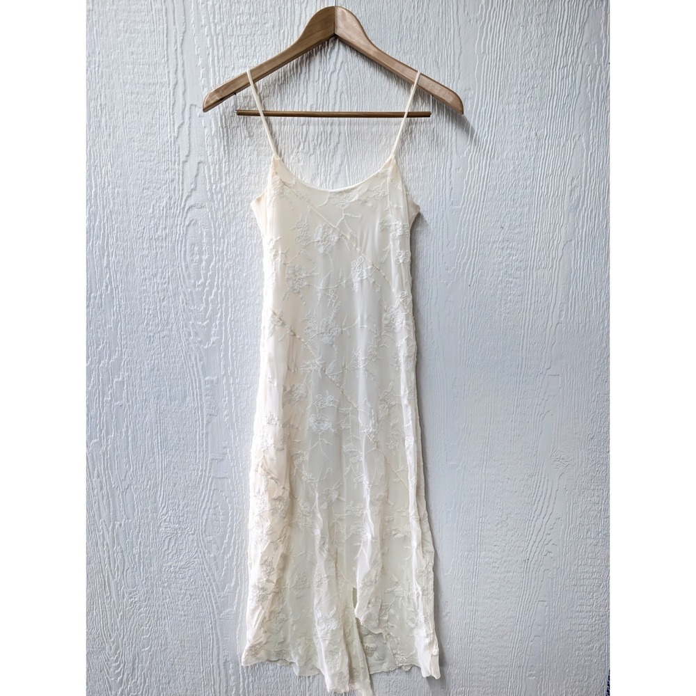 Altar'd State Ivory Cream Lacy Dress Fairycore Ethereal Bridal Festival Size XS